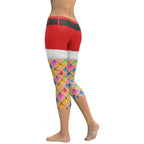 Christmas Lights Shorts Capris
