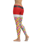 Christmas Lights Shorts Leggings
