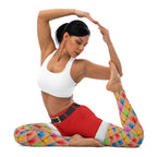 Christmas Lights Shorts Yoga Leggings