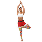 Christmas Lights Shorts Yoga Leggings