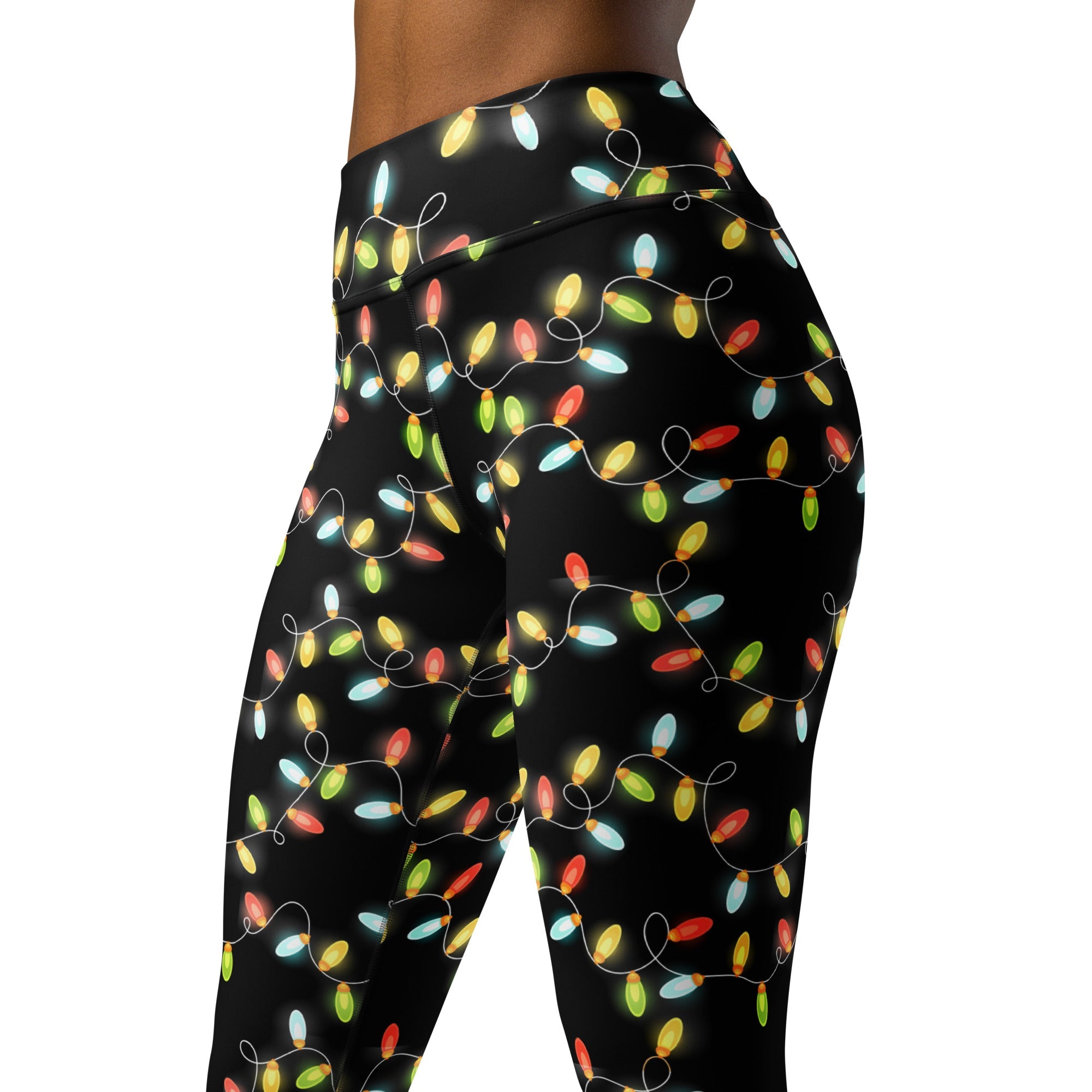 Christmas Lights Yoga Leggings