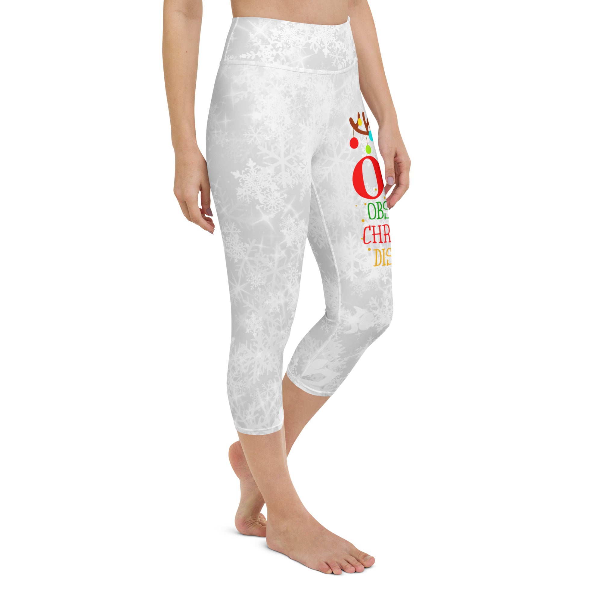 Christmas OCD Yoga Capris