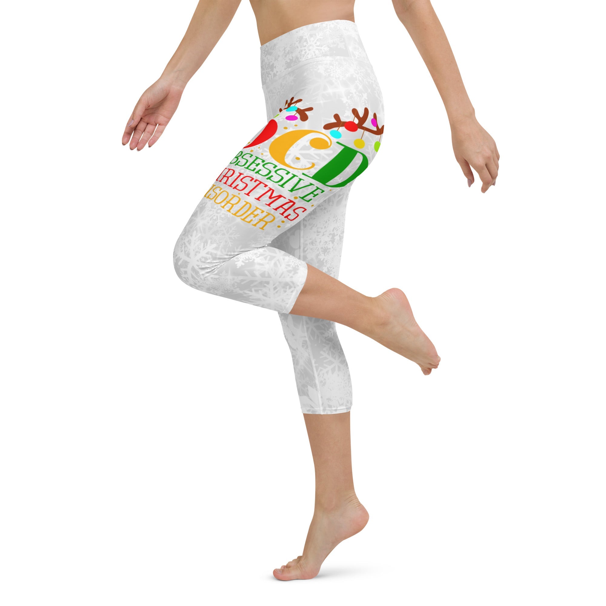 Christmas OCD Yoga Capris