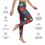 Christmas Patchwork Yoga Leggings