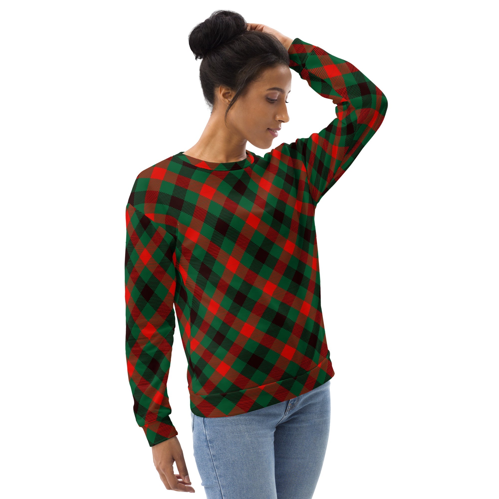 Christmas Plaid Sweatshirt