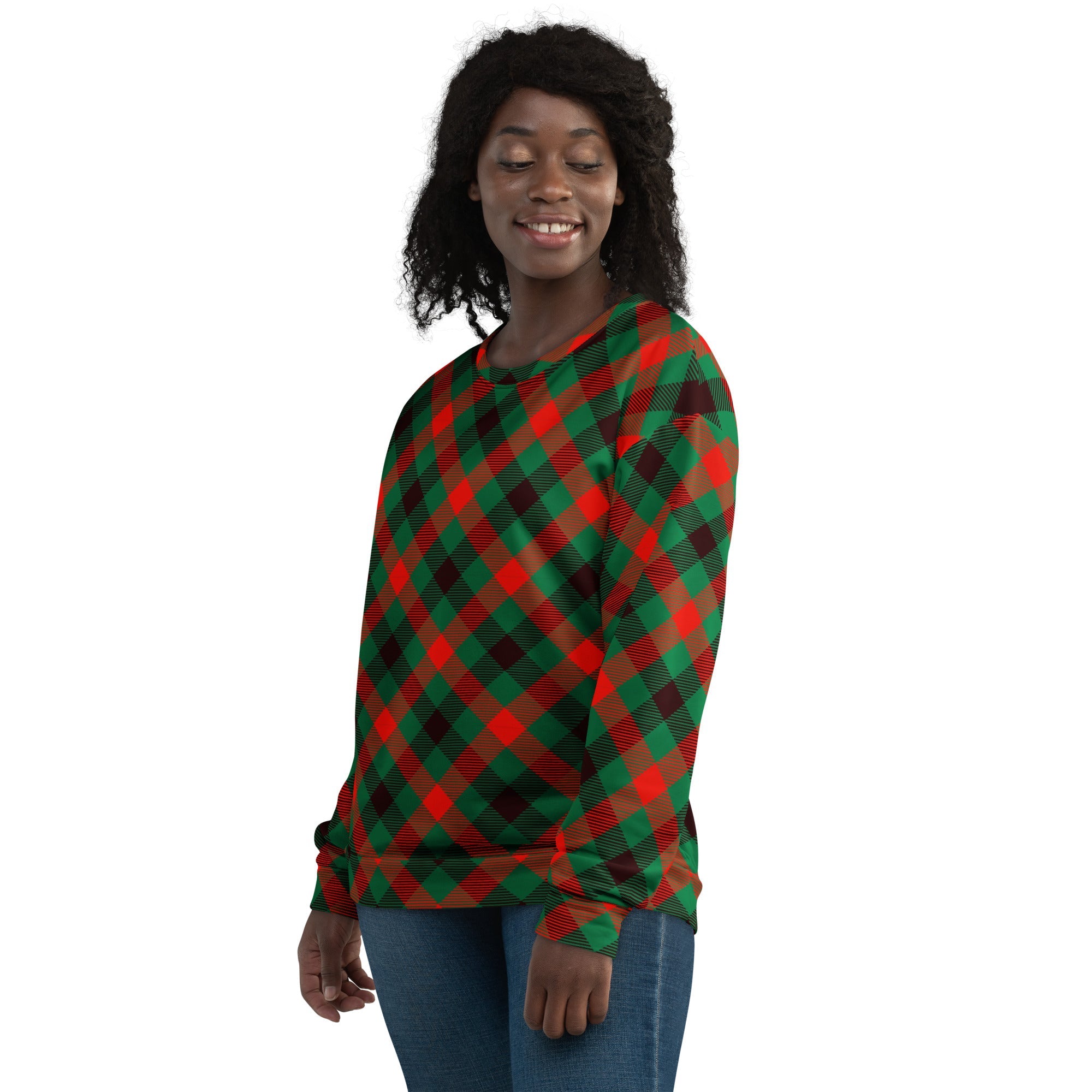 Christmas Plaid Sweatshirt