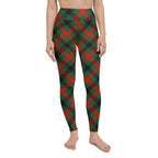 Christmas Plaid Yoga Leggings