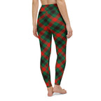 Christmas Plaid Yoga Leggings