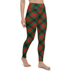 Christmas Plaid Yoga Leggings
