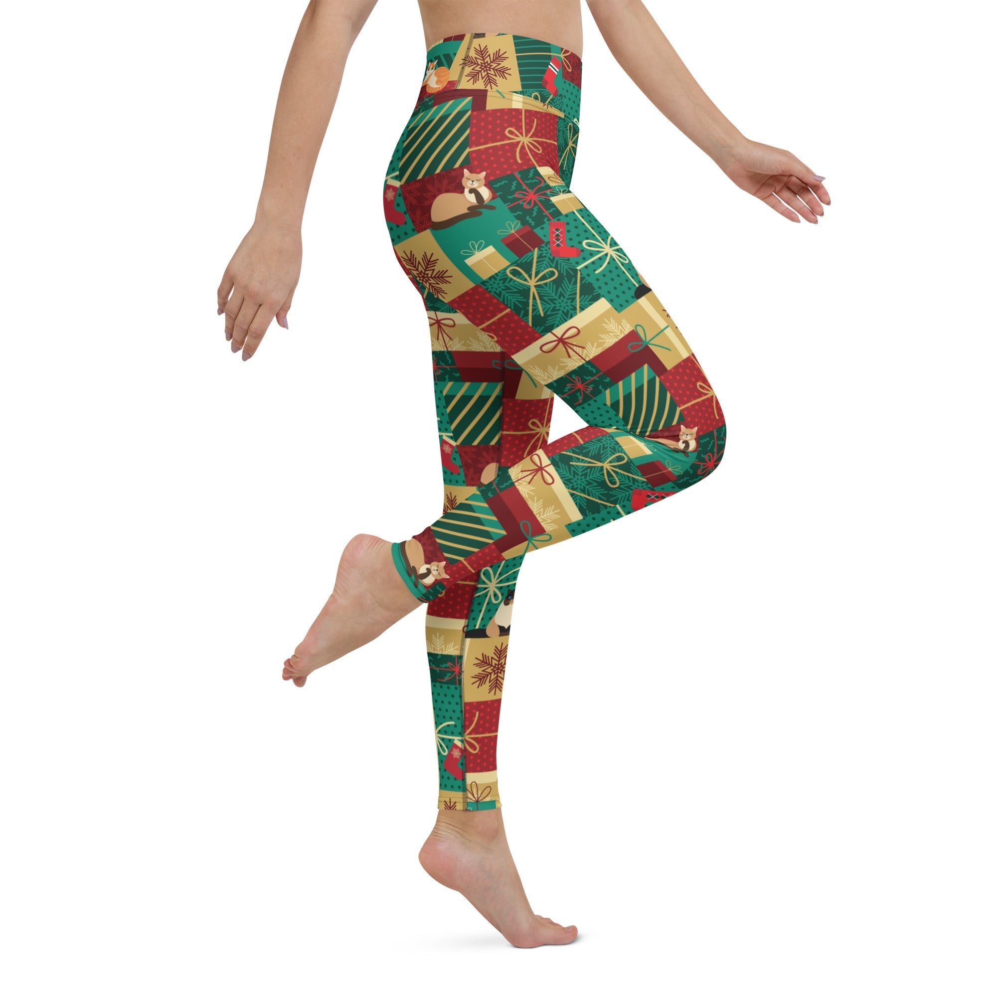 Christmas Presents Yoga Leggings