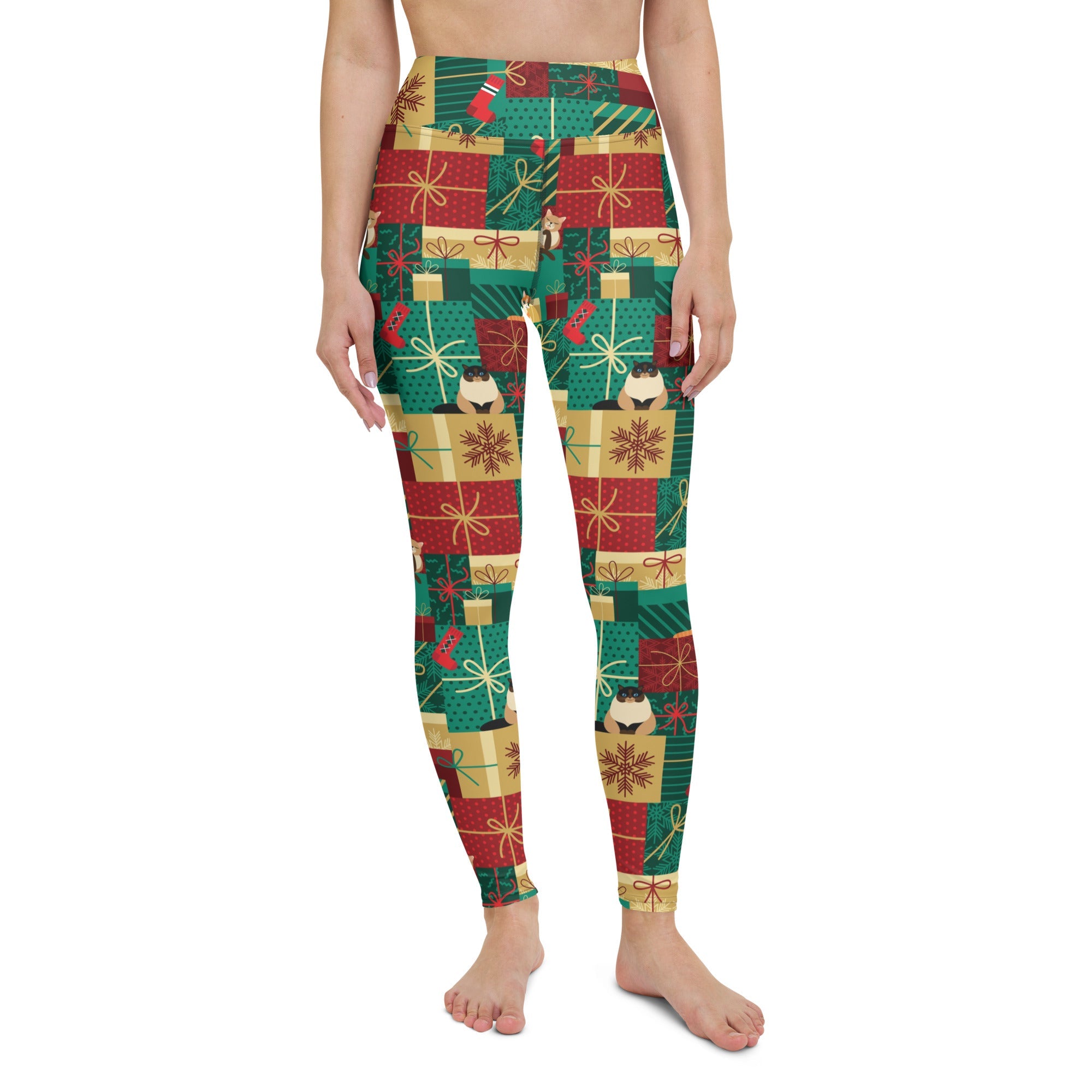 Christmas Presents Yoga Leggings