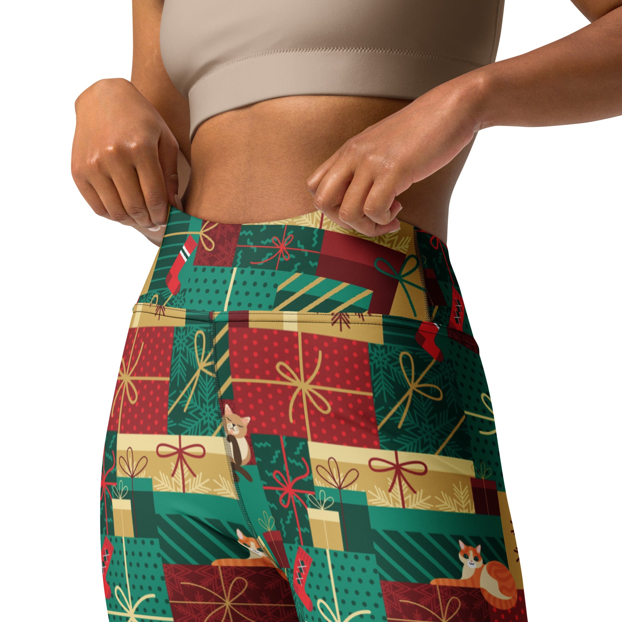 Christmas Presents Yoga Leggings