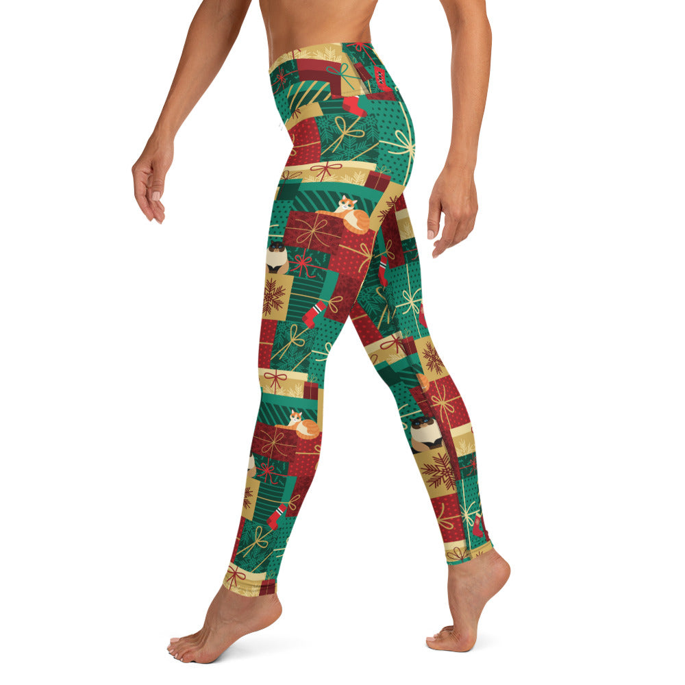 Christmas Presents Yoga Leggings