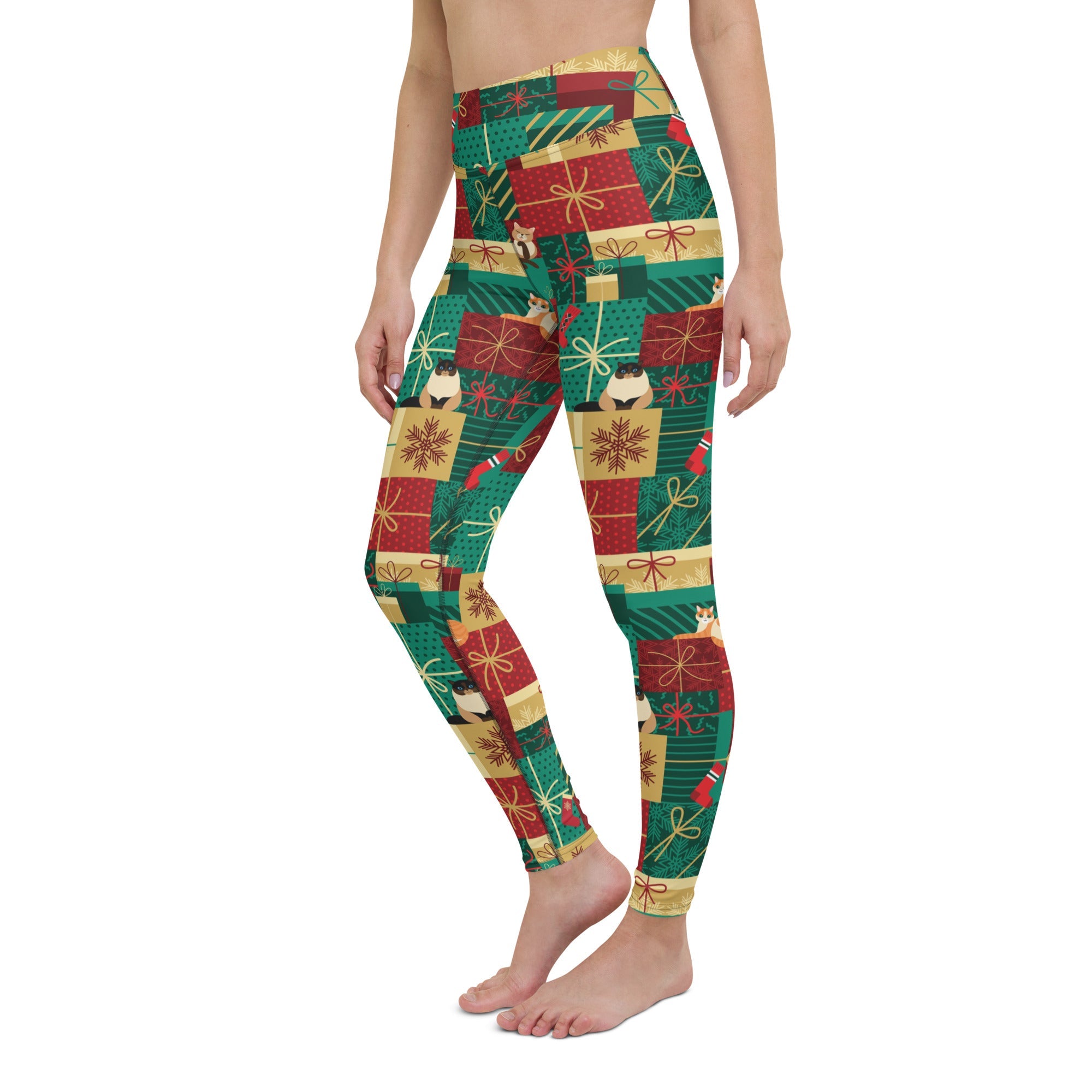 Christmas Presents Yoga Leggings