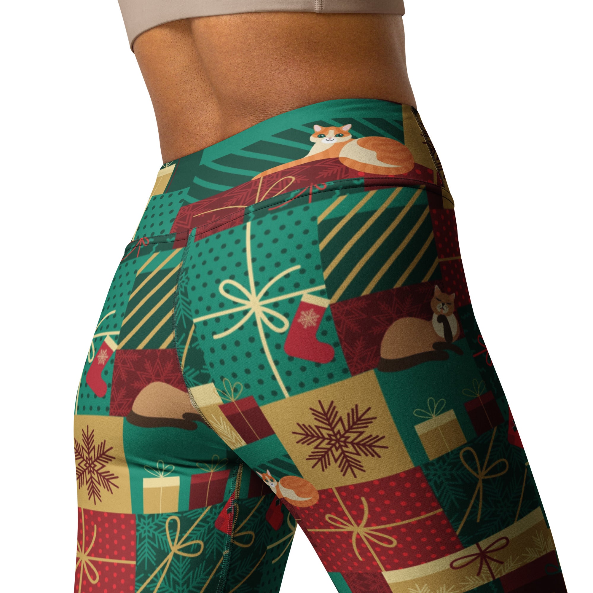 Christmas Presents Yoga Leggings