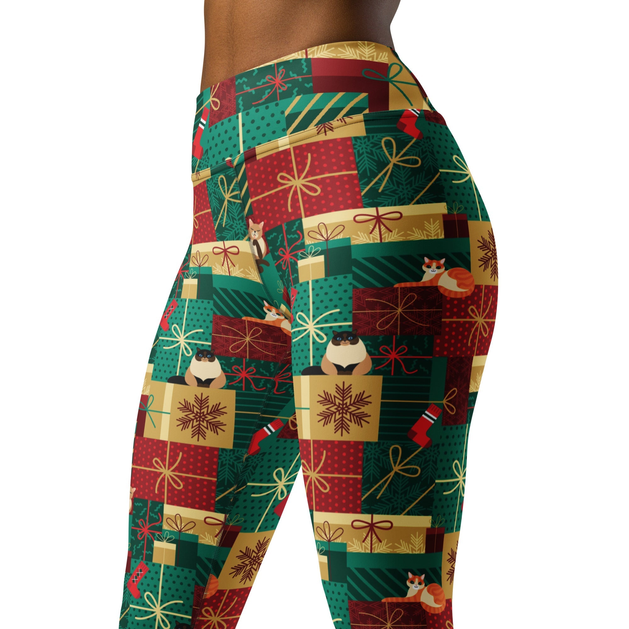 Christmas Presents Yoga Leggings