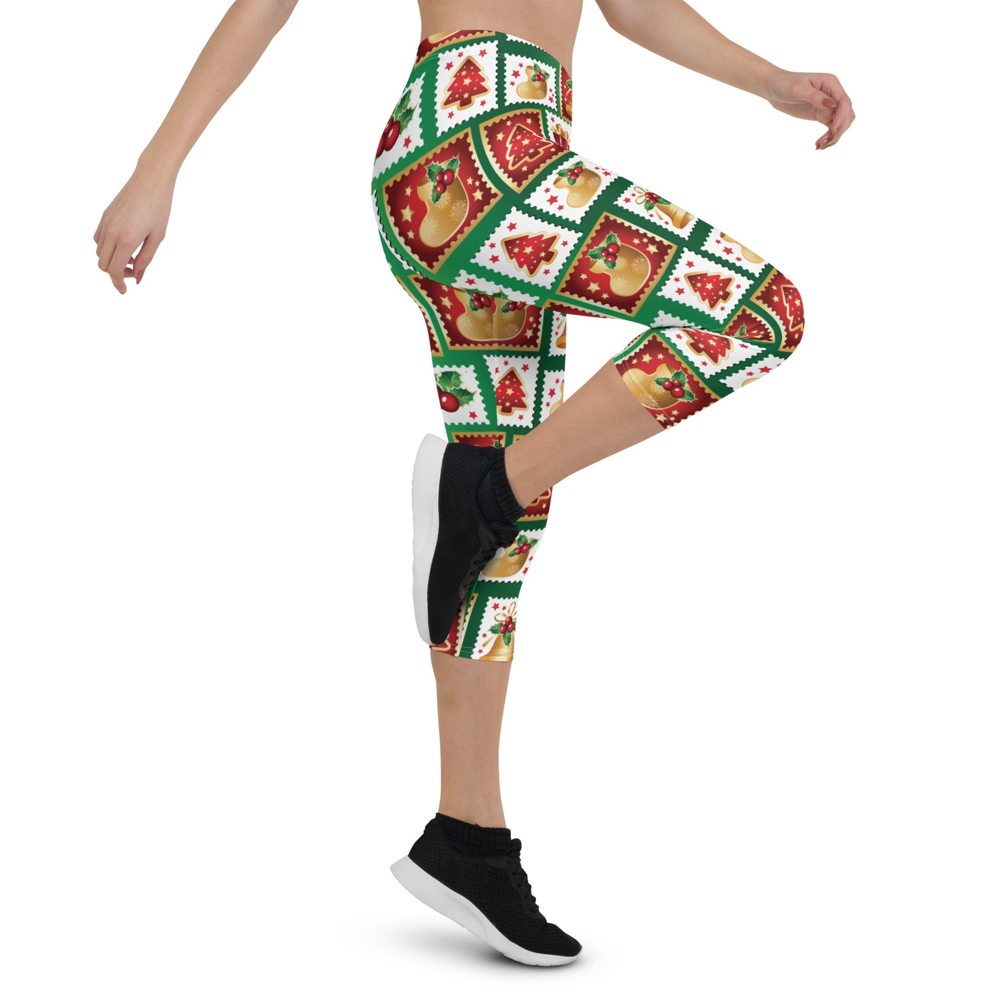 Christmas Stamps Capris