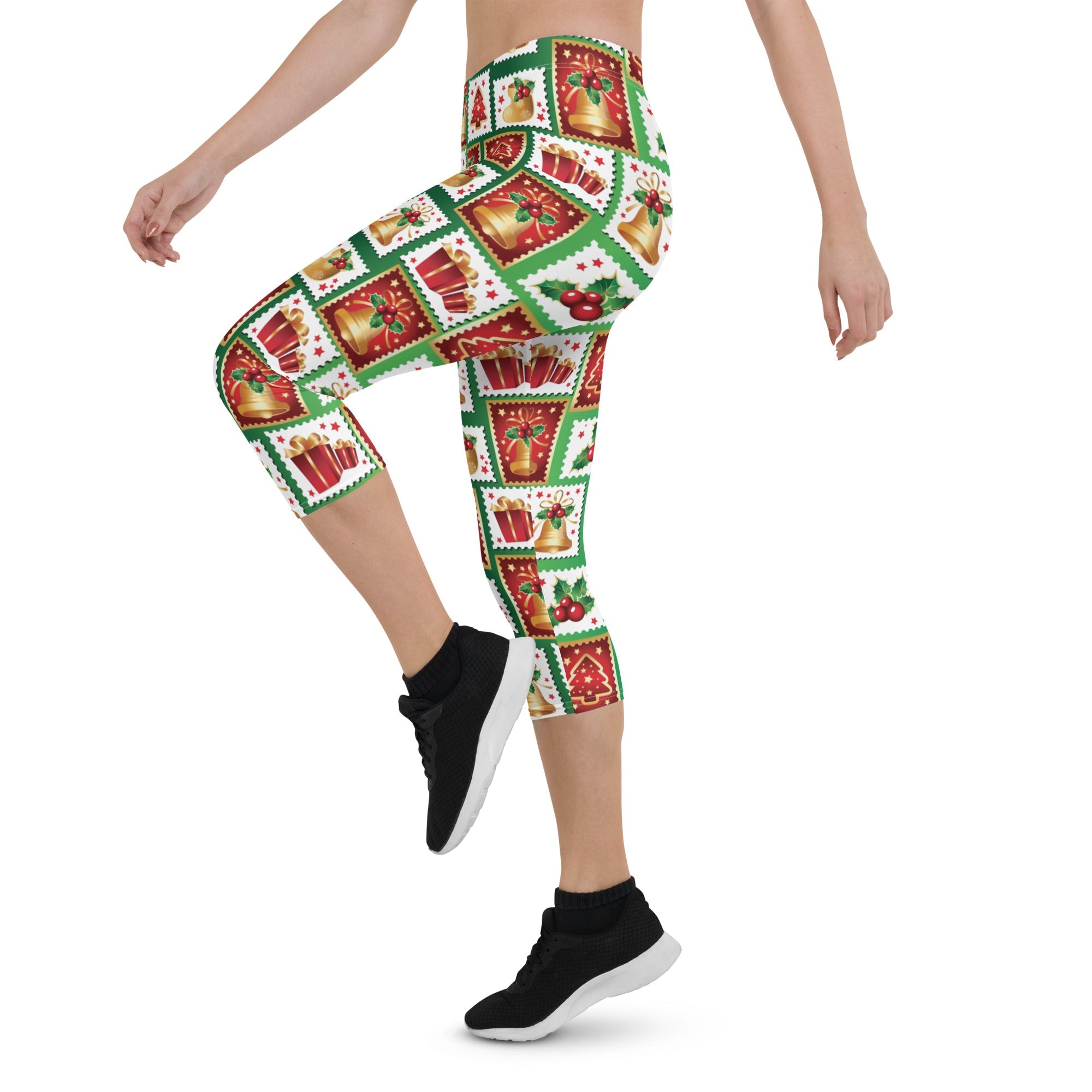 Christmas Stamps Capris