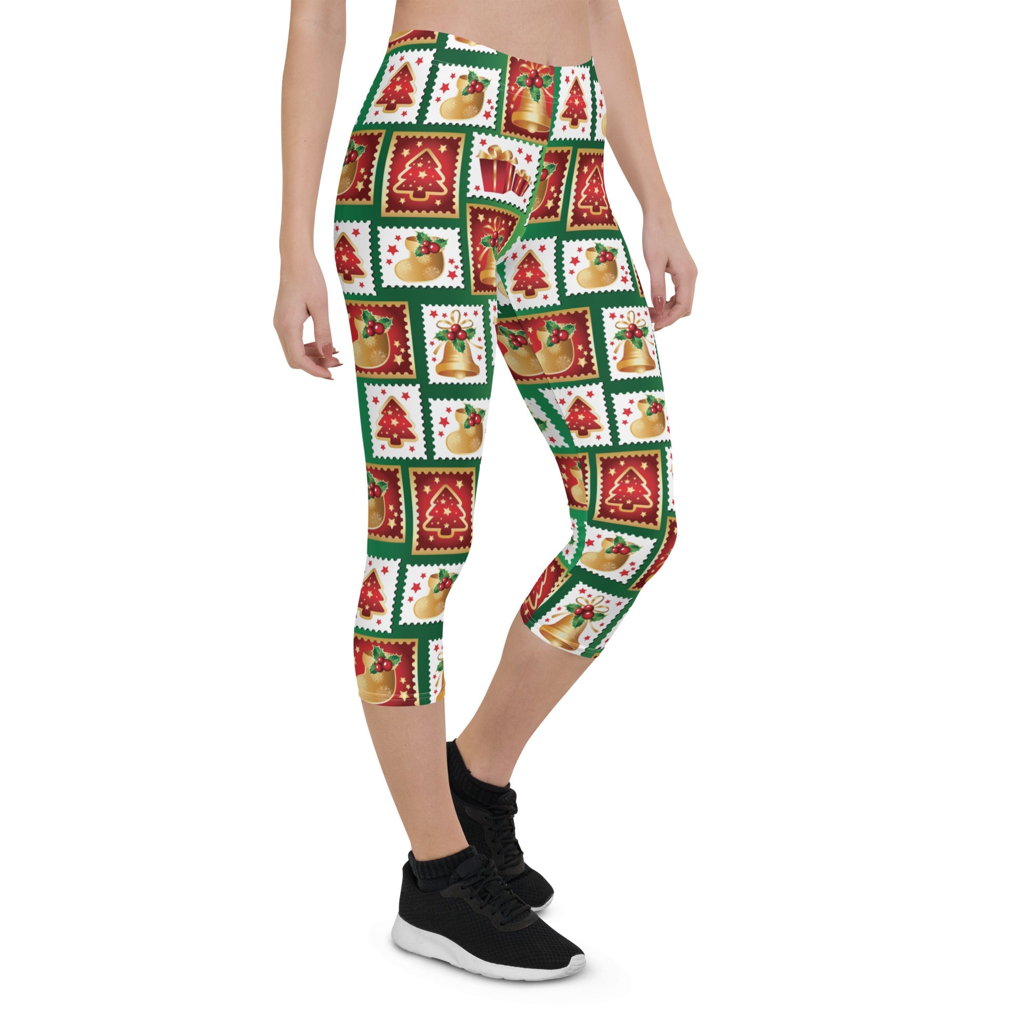 Christmas Stamps Capris