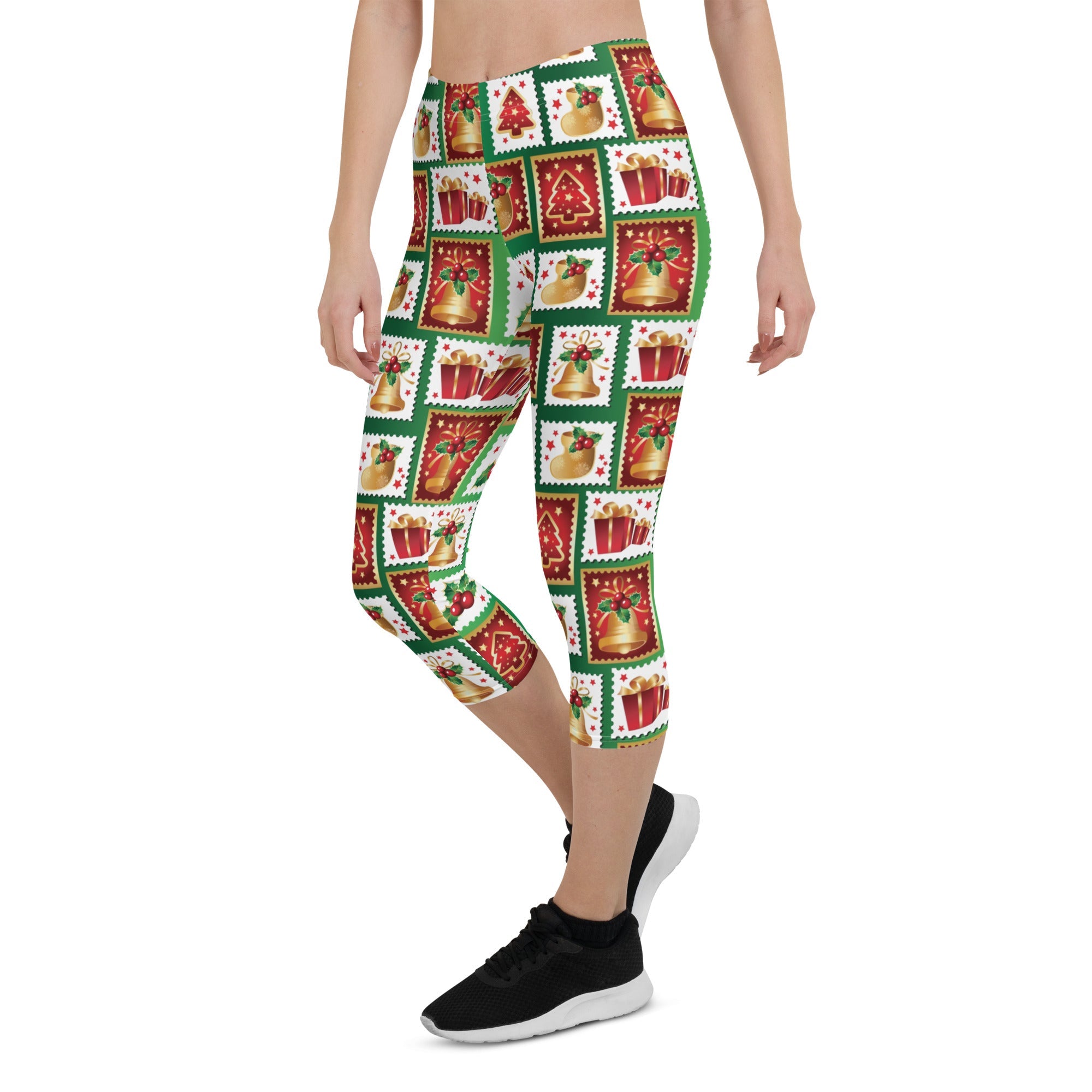 Christmas Stamps Capris