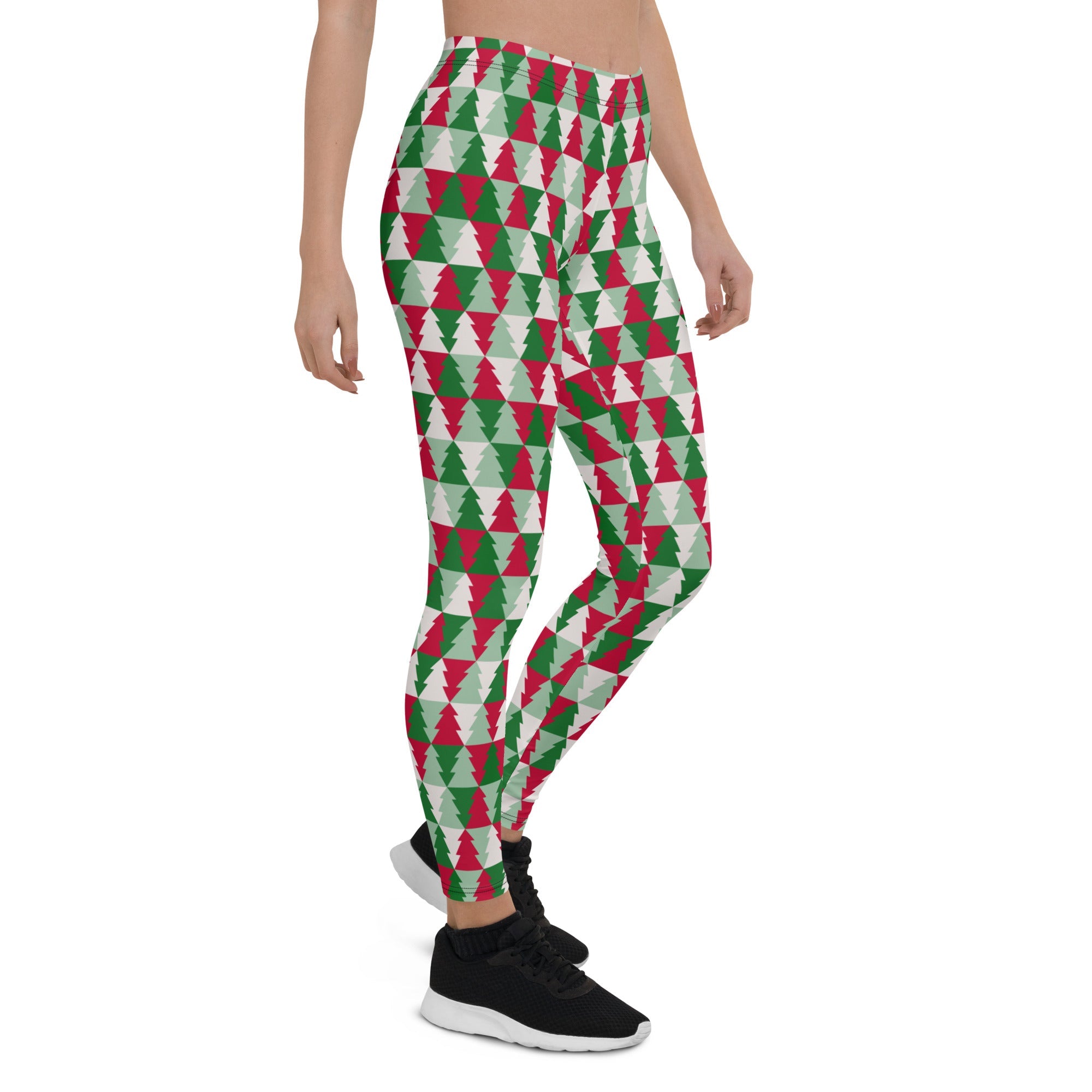 Christmas Tree Pattern Leggings