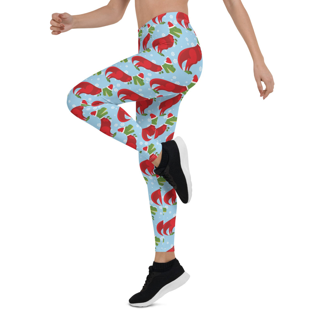 Christmassy Dinosaurs Leggings