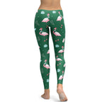 Christmassy Flamingos Leggings