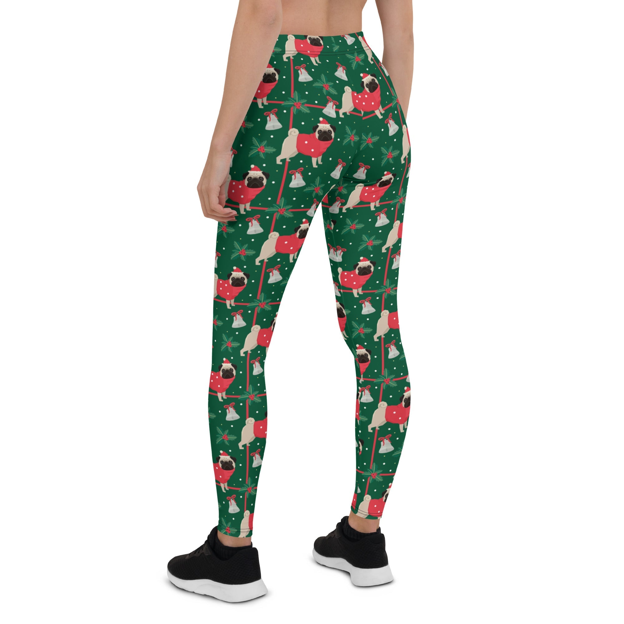 Christmassy Pugs Leggings