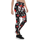 Christmassy Skulls Leggings