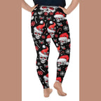 Christmassy Skulls Plus Size Leggings