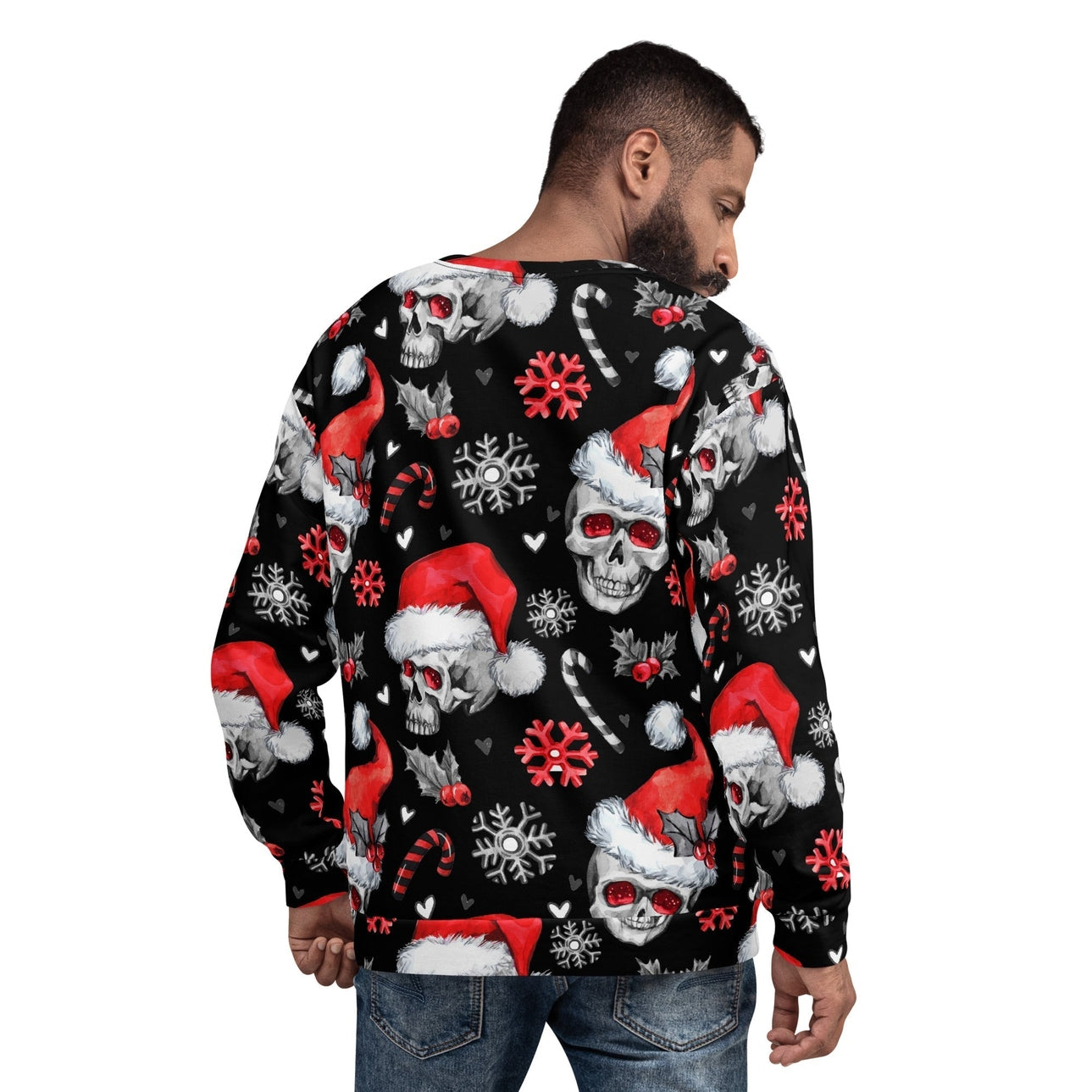 Christmassy Skulls Sweatshirt