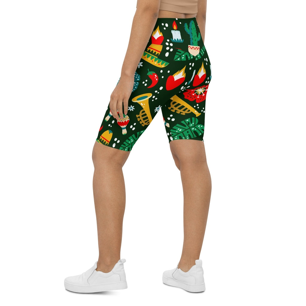 Cinco de Mayo Biker Shorts