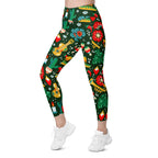 Cinco de Mayo Leggings With Pockets