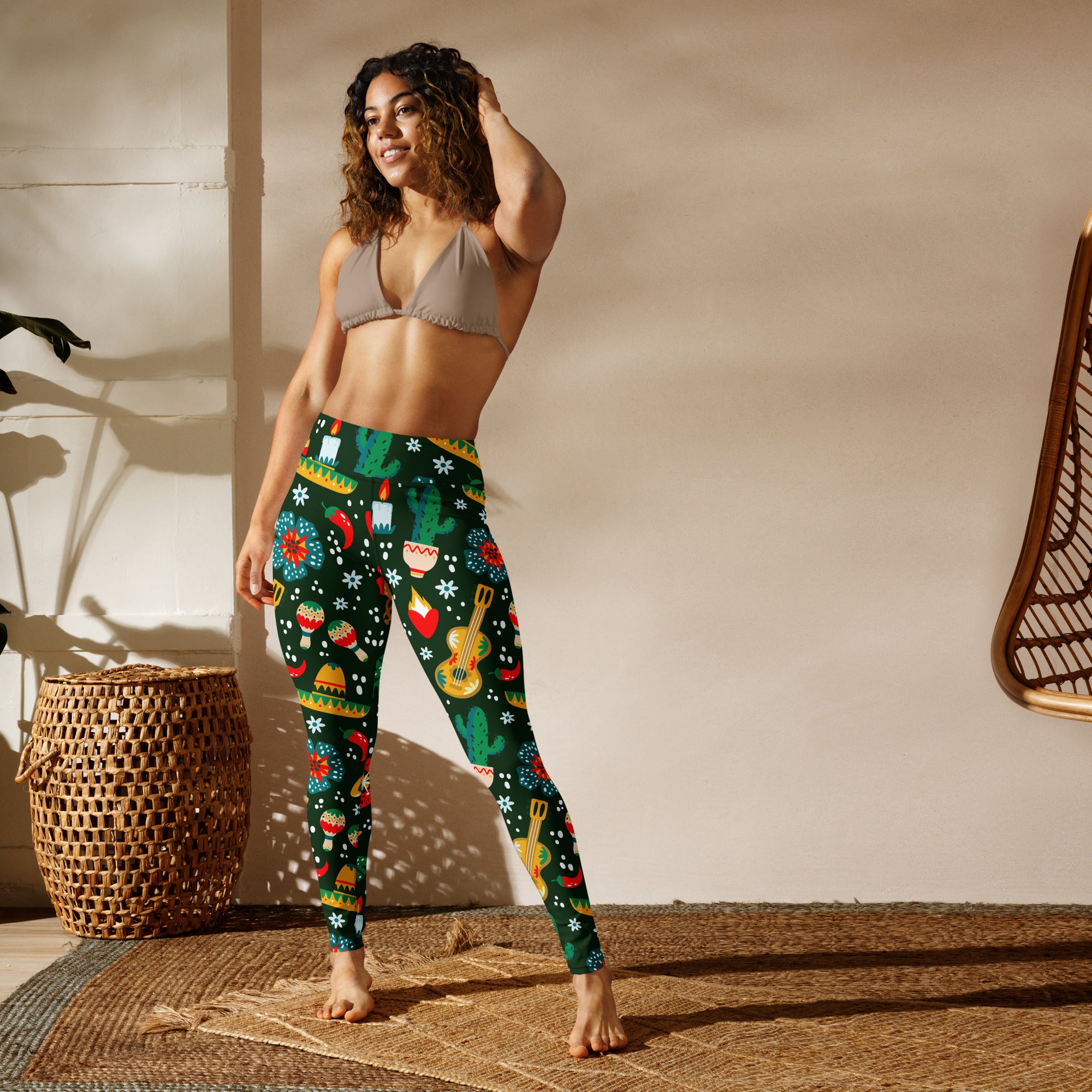 Cinco de Mayo Yoga Leggings