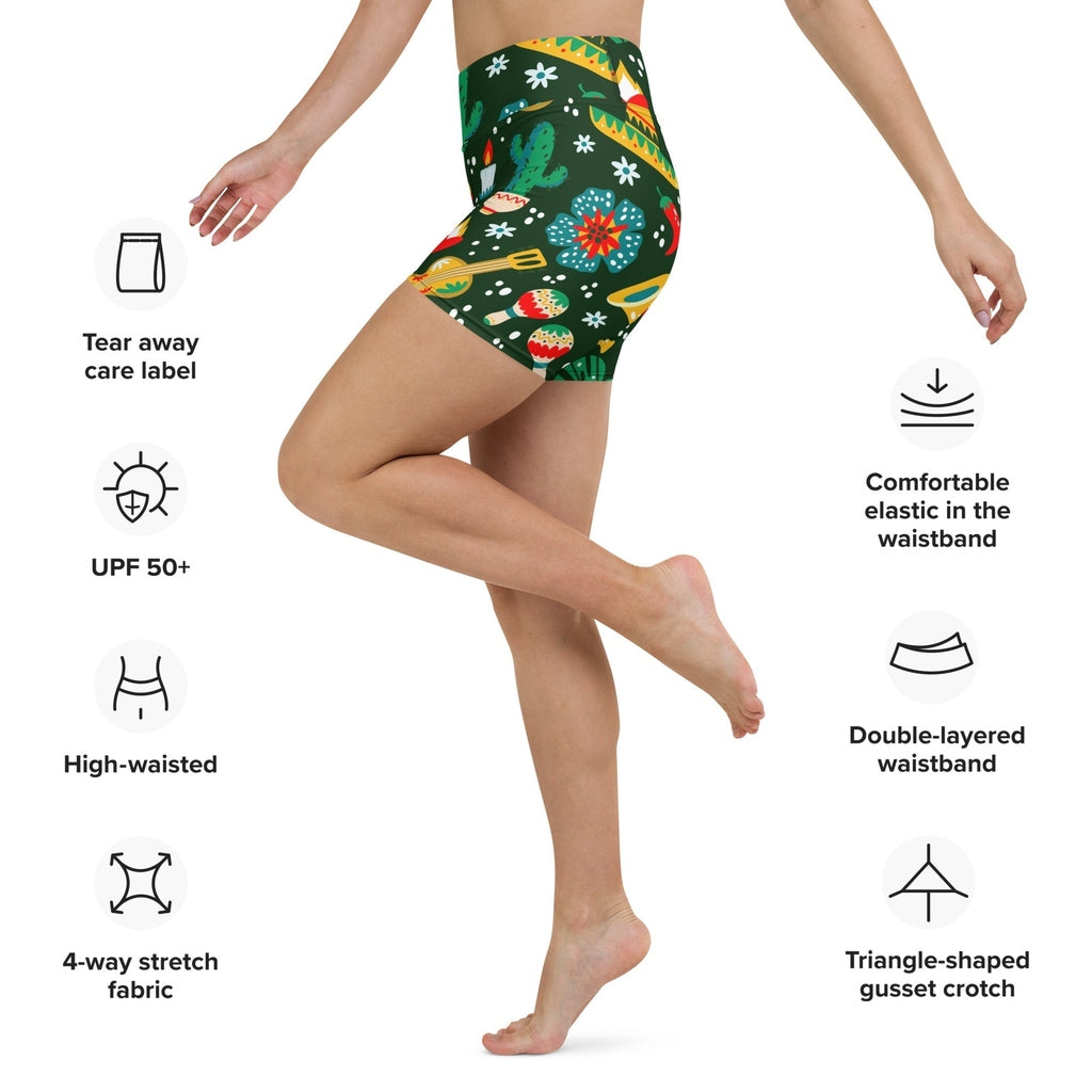Cinco de Mayo Yoga Shorts