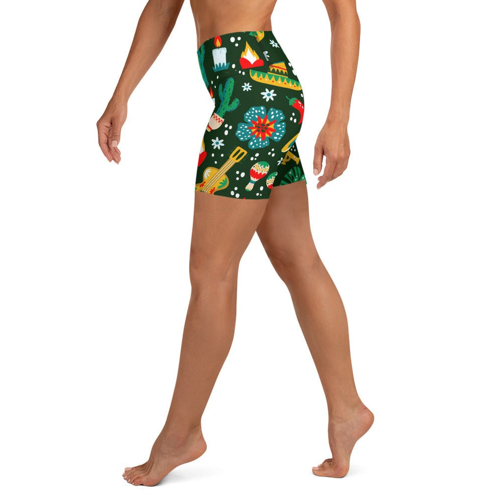 Cinco de Mayo Yoga Shorts