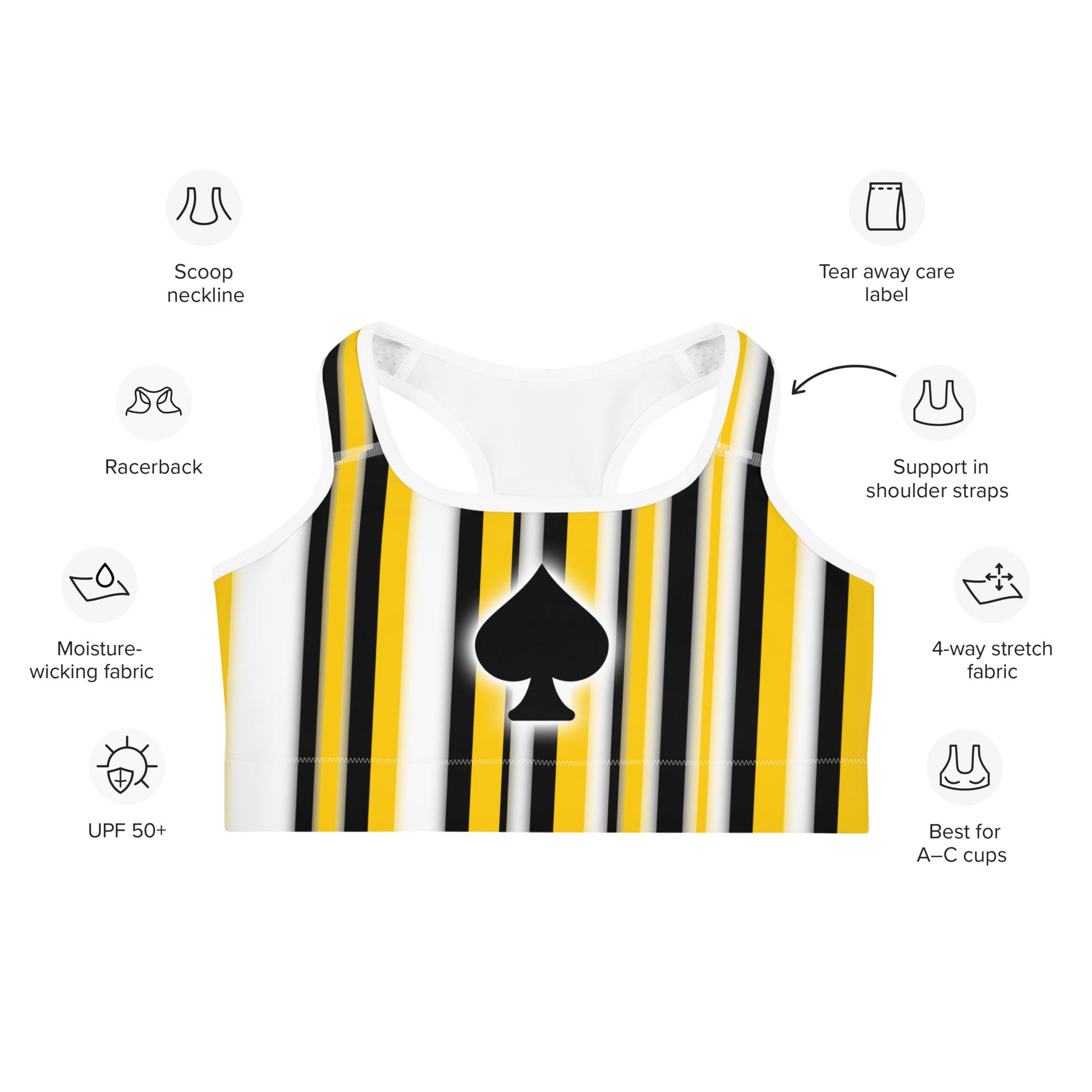 Circus Spectacle Sports Bra