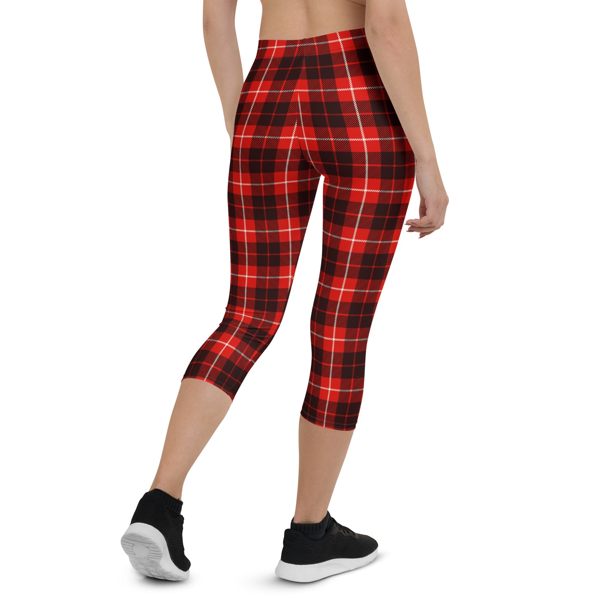 Classic Red Tartan Capris