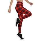 Classic Red Tartan Leggings