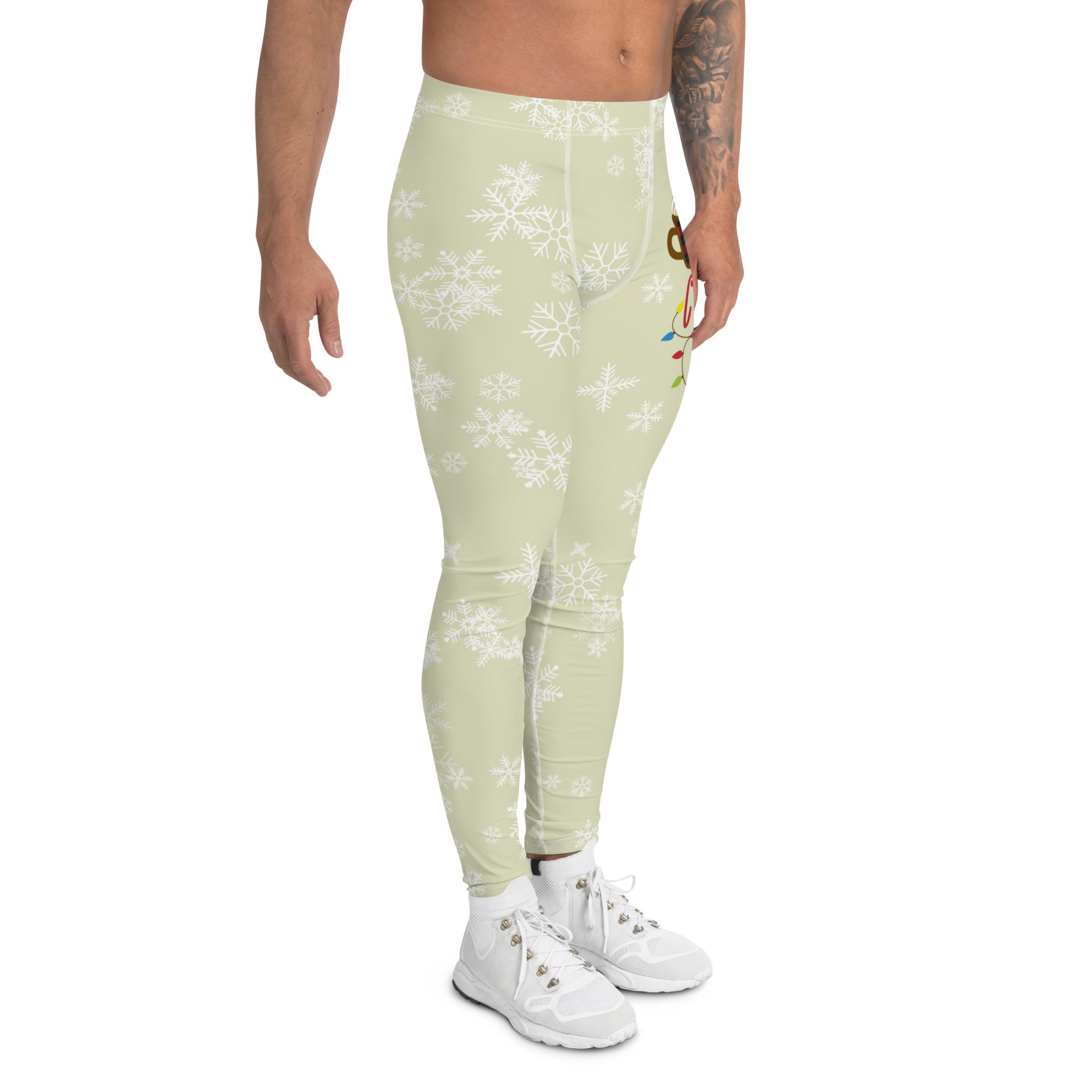 Coffee & Christmas Cheer Men's Leggings