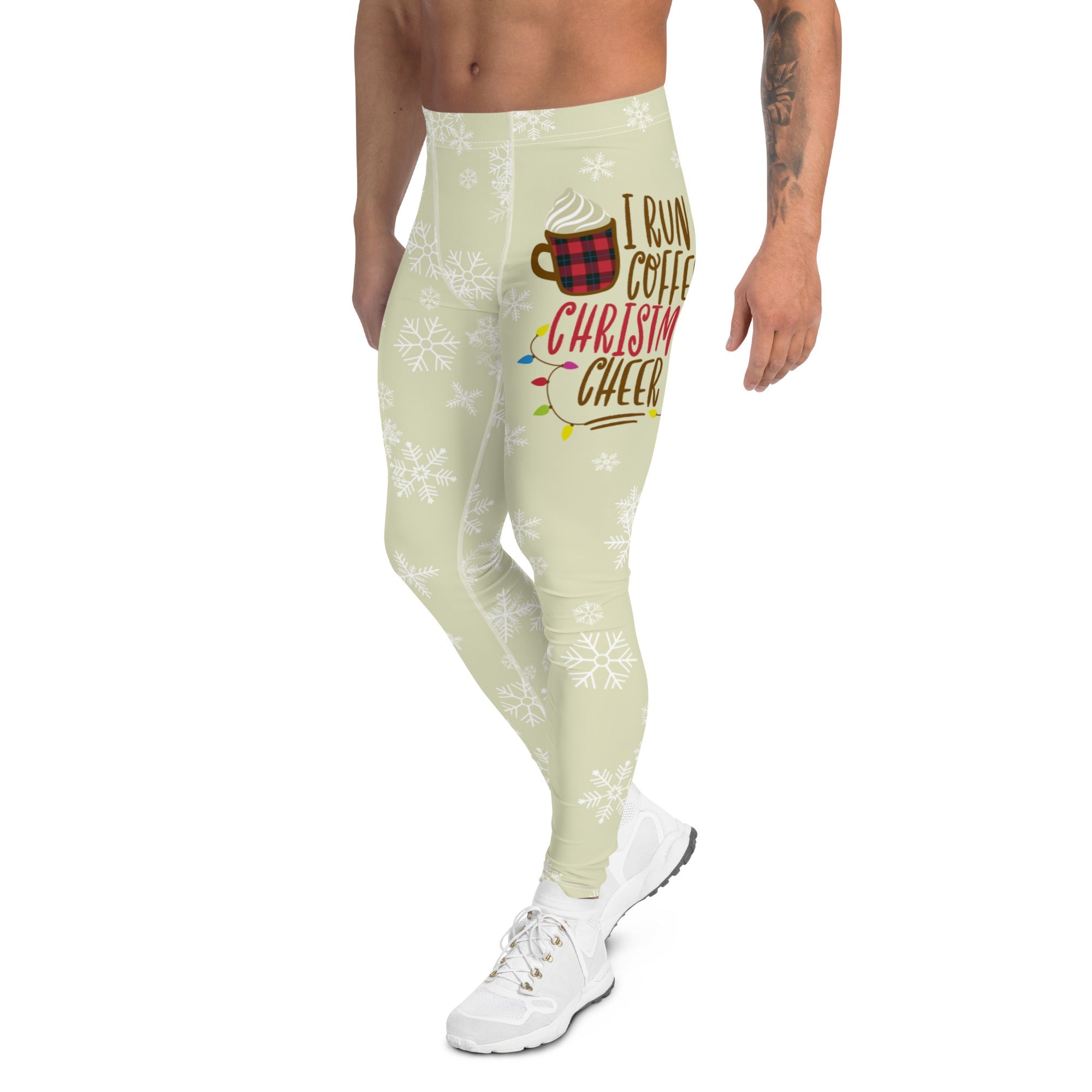 Coffee & Christmas Cheer Men's Leggings