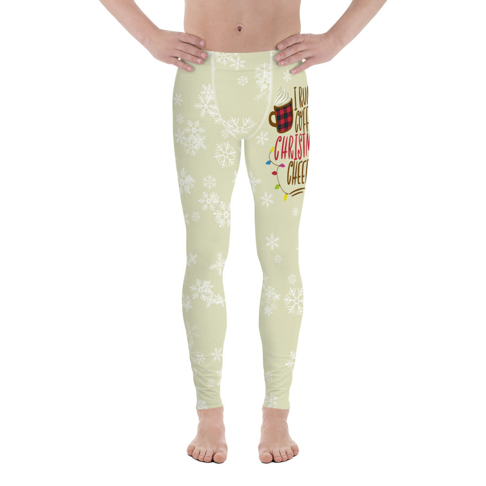 Coffee & Christmas Cheer Men's Leggings