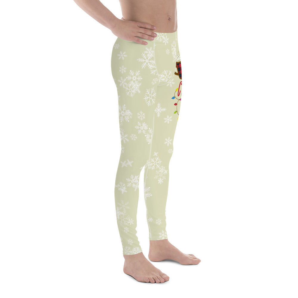 Coffee & Christmas Cheer Men's Leggings