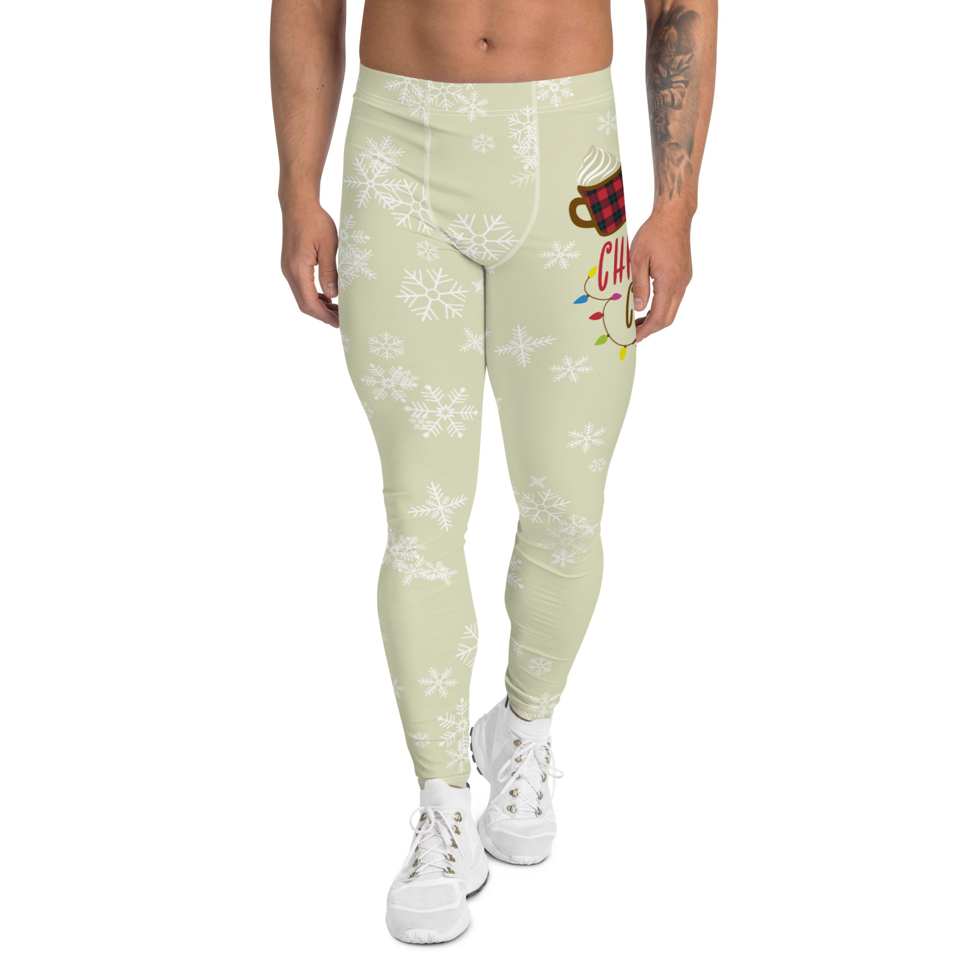 Coffee & Christmas Cheer Men's Leggings