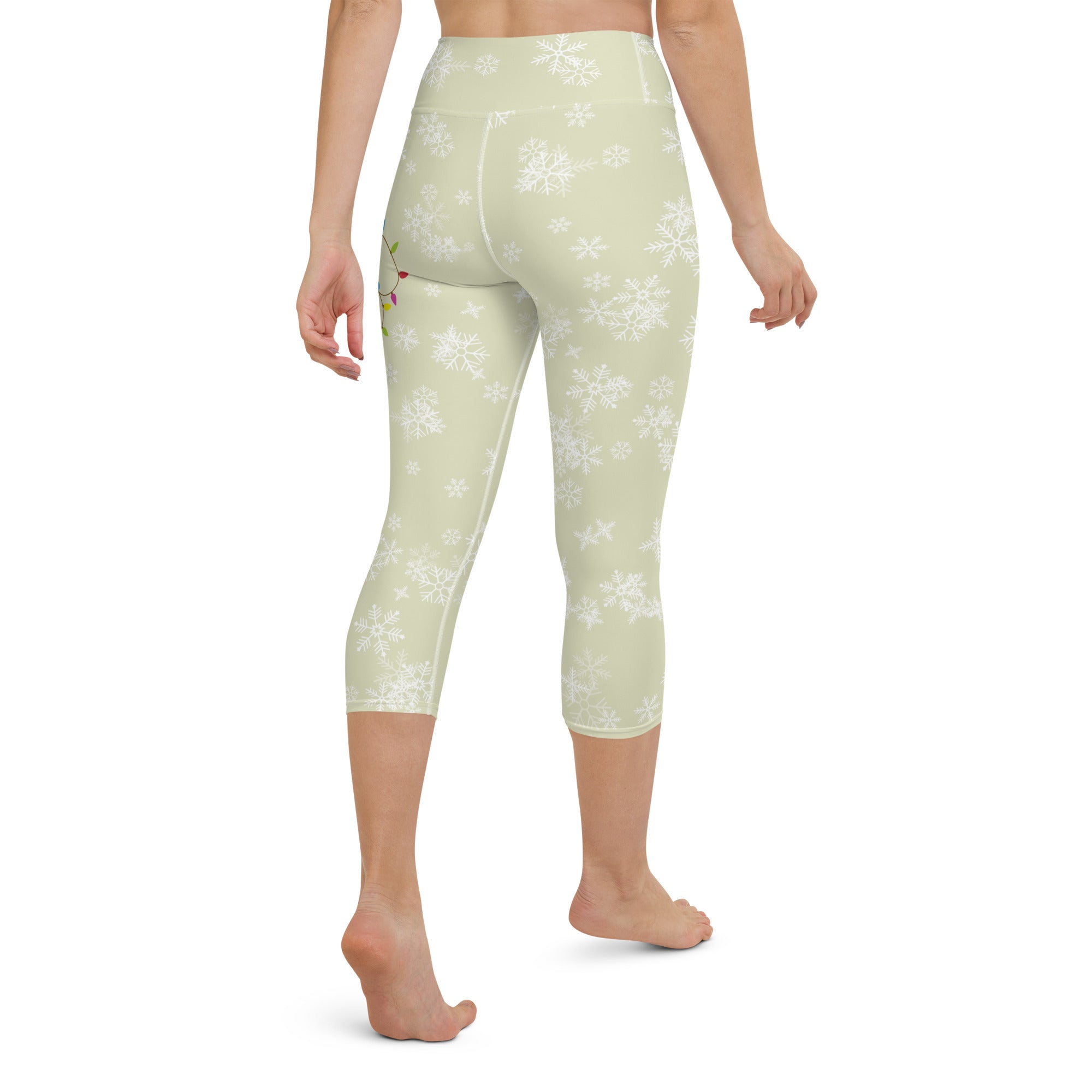 Coffee & Christmas Cheer Yoga Capris