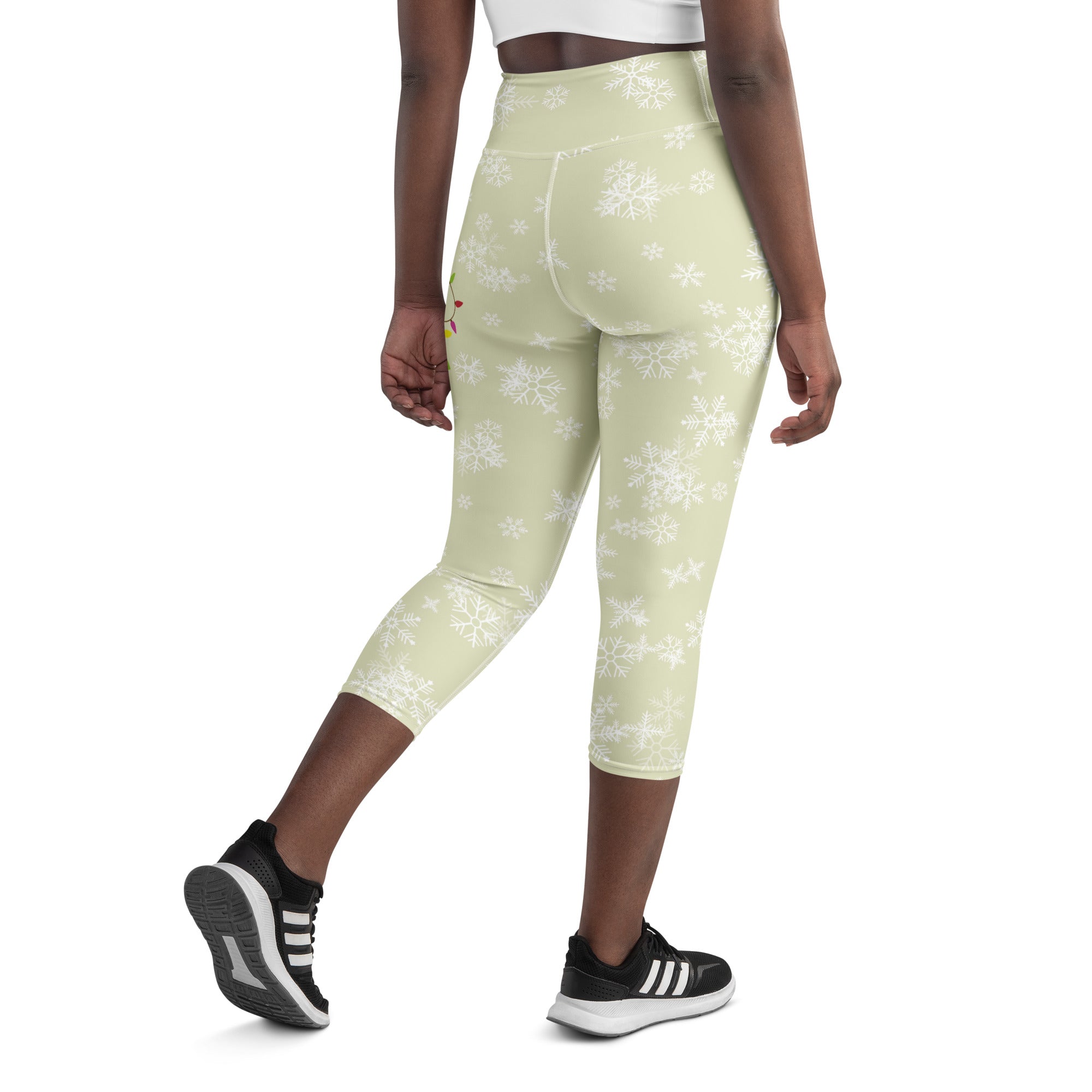 Coffee & Christmas Cheer Yoga Capris