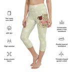 Coffee & Christmas Cheer Yoga Capris