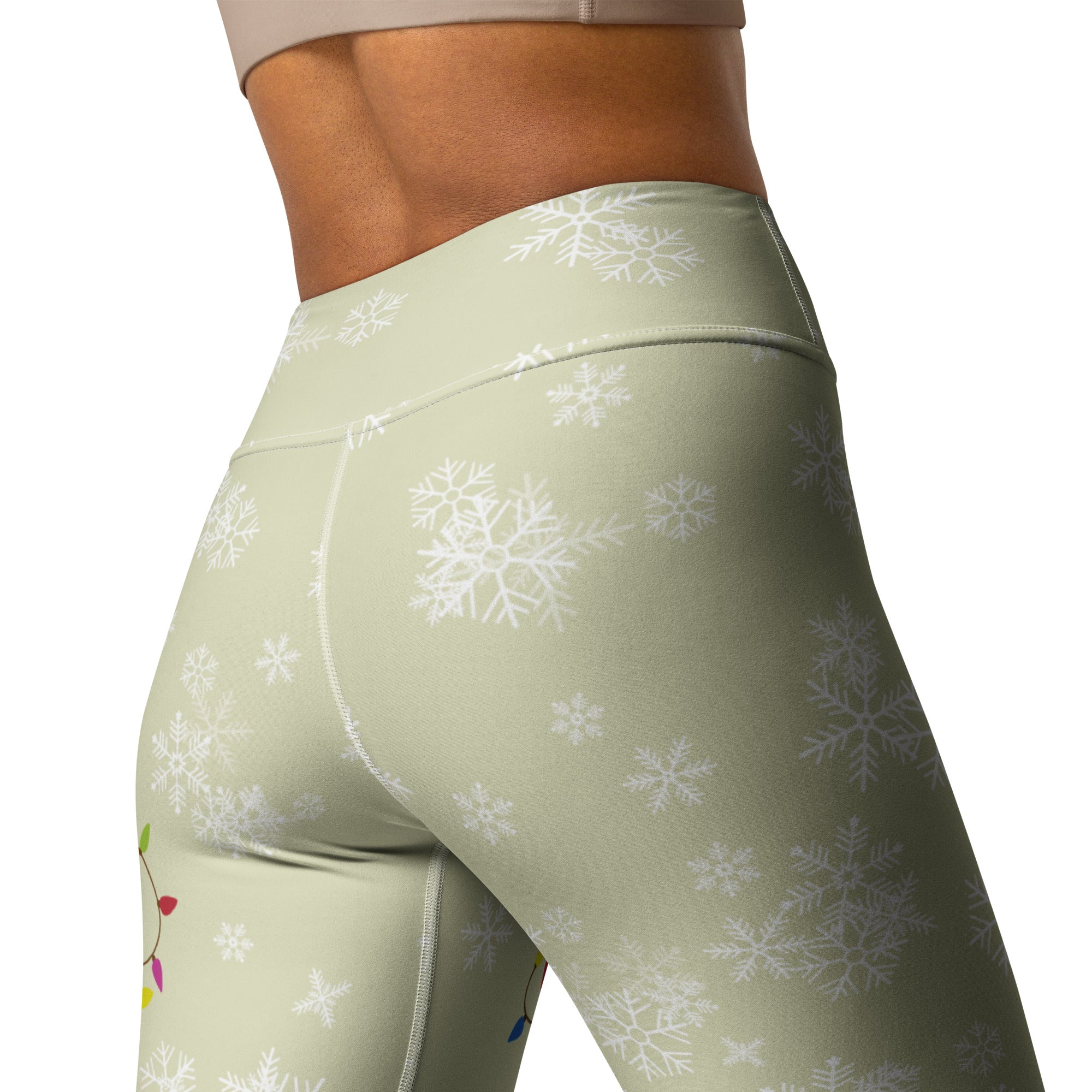 Coffee & Christmas Cheer Yoga Leggings