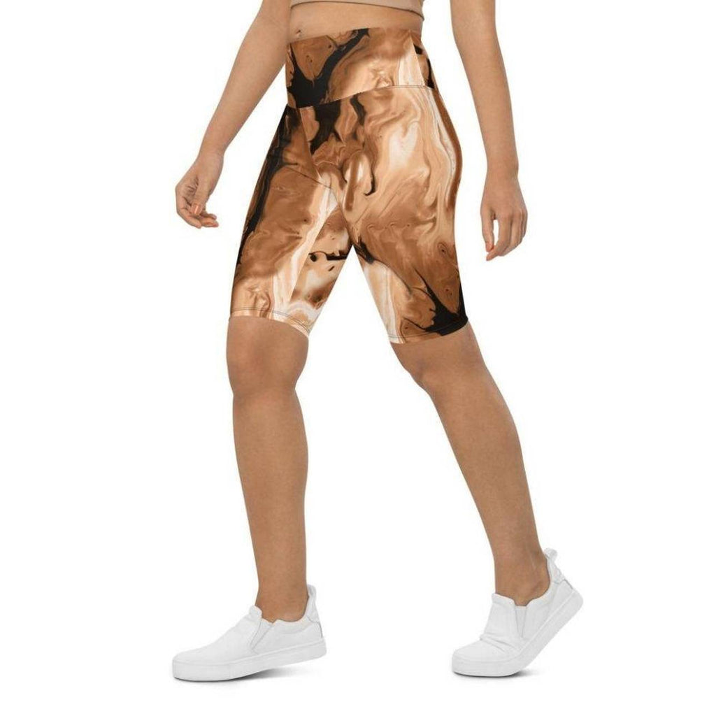 Coffee Essence Biker Shorts