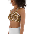Coffee Is My Therapy Sports Bra